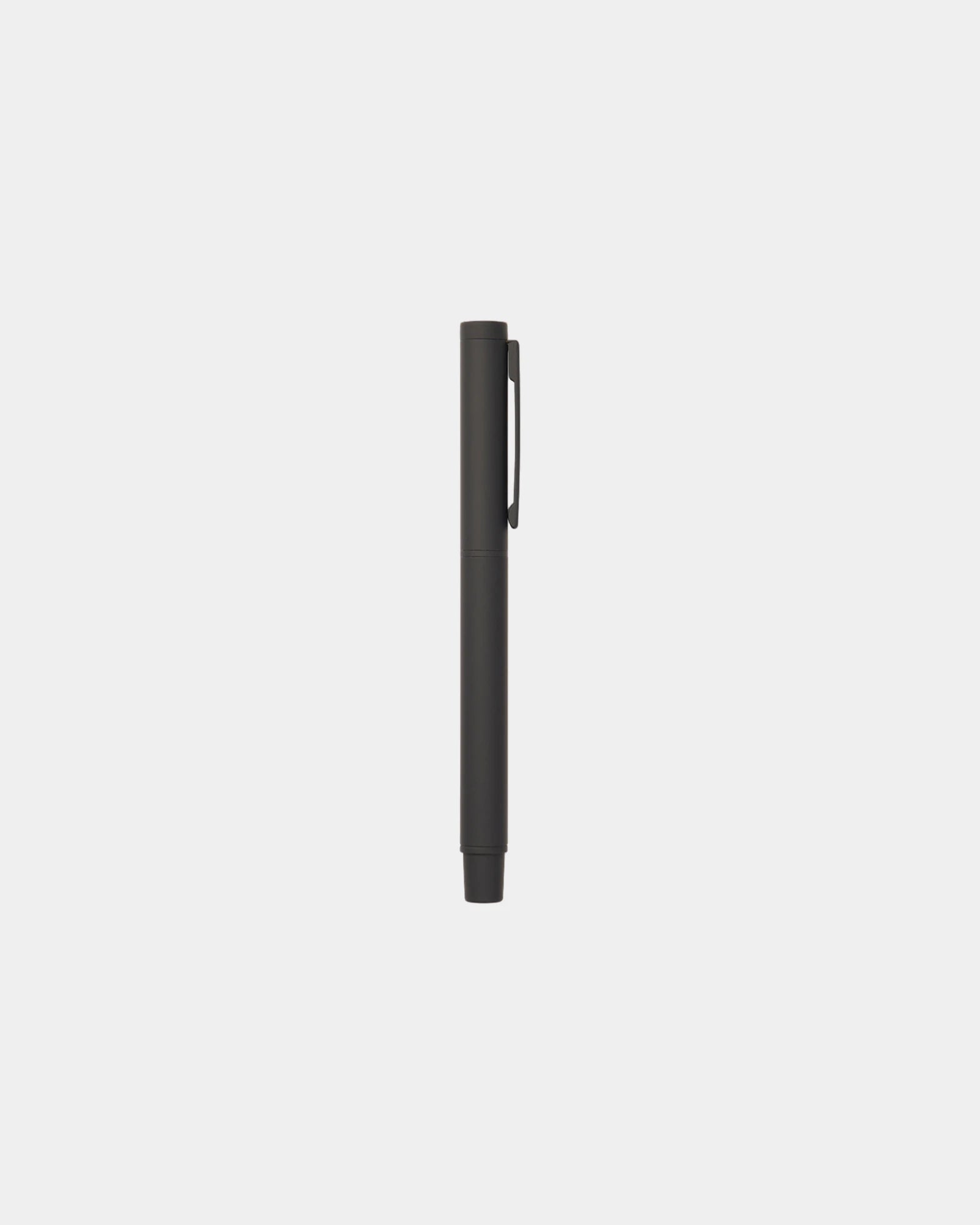 Penna acciaio inox riciclato Baltimore da personalizzare - Nero