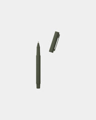 Penna acciaio inox riciclato Baltimore da personalizzare - Verde