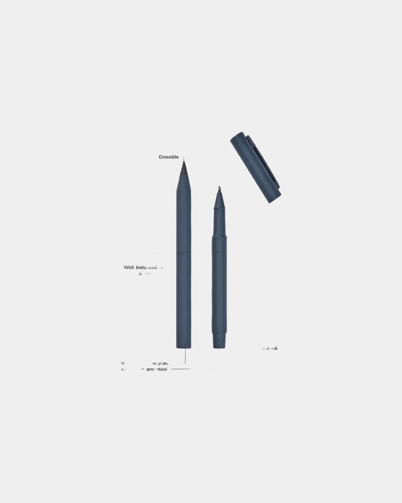 Set penne acciaio riciclato Baltimore da personalizzare - 21