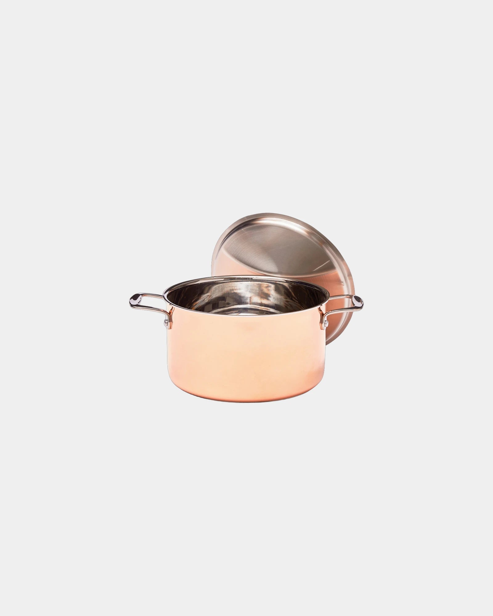 Casseruola in rame Vinga Baron 6L da personalizzare - Marrone