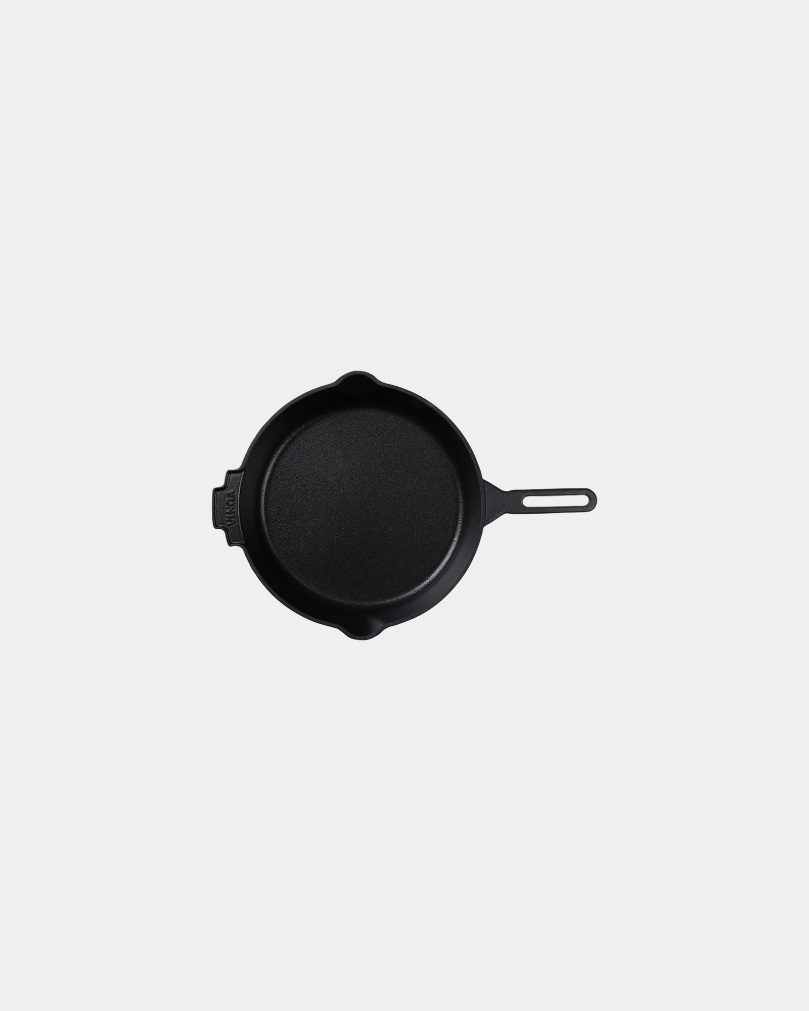 Padella ghisa 27 cm Vinga Monte Ardoise da personalizzare - Nero