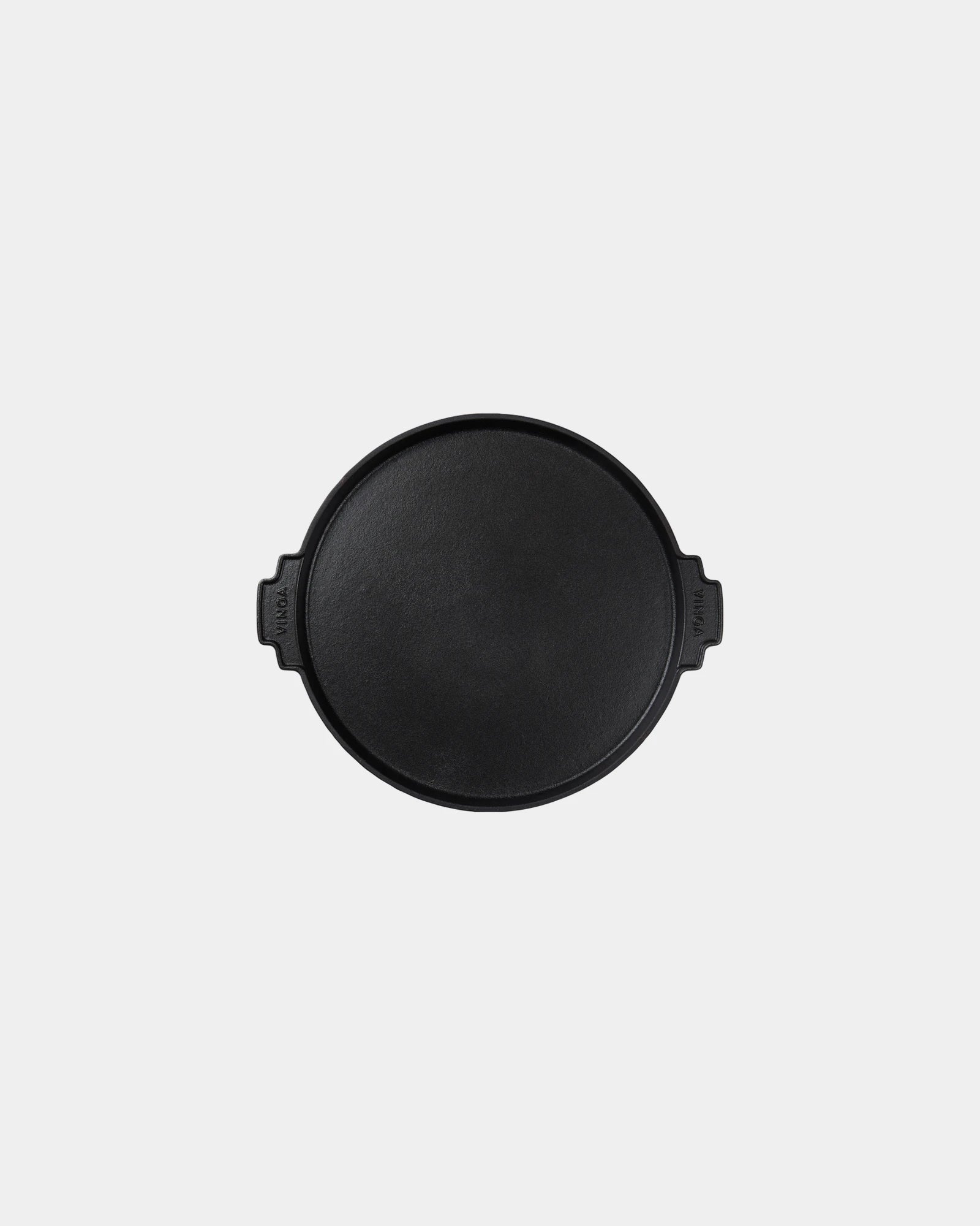 Plancha rotonda 30 cm Vinga da personalizzare - Nero