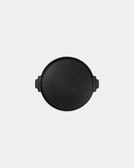 Plancha rotonda 30 cm Vinga da personalizzare - Nero