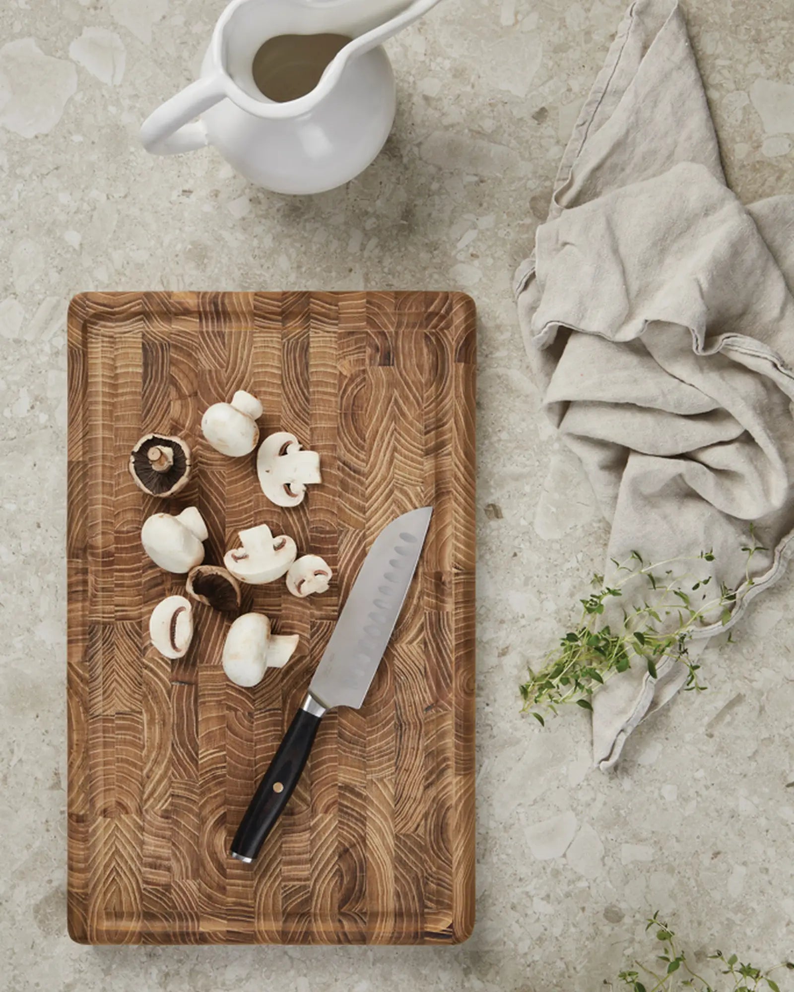 Coltello santoku acciaio riciclato Tara da personalizzare - 3