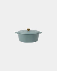Cocotte in ghisa Vinga Monte Heritage 4L da personalizzare - Blu