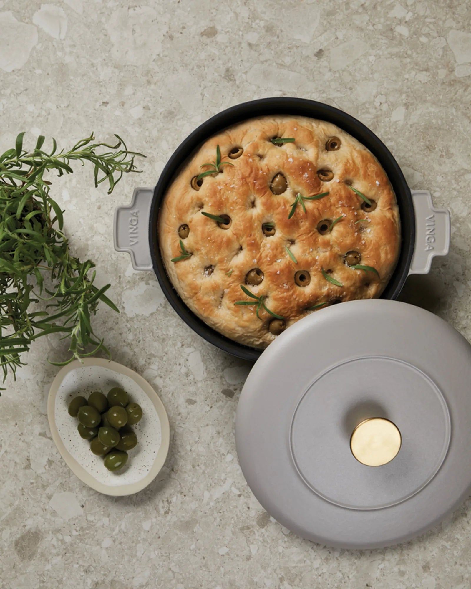 Braisiera ghisa 2,5L Vinga Monte Heritage da personalizzare - 8