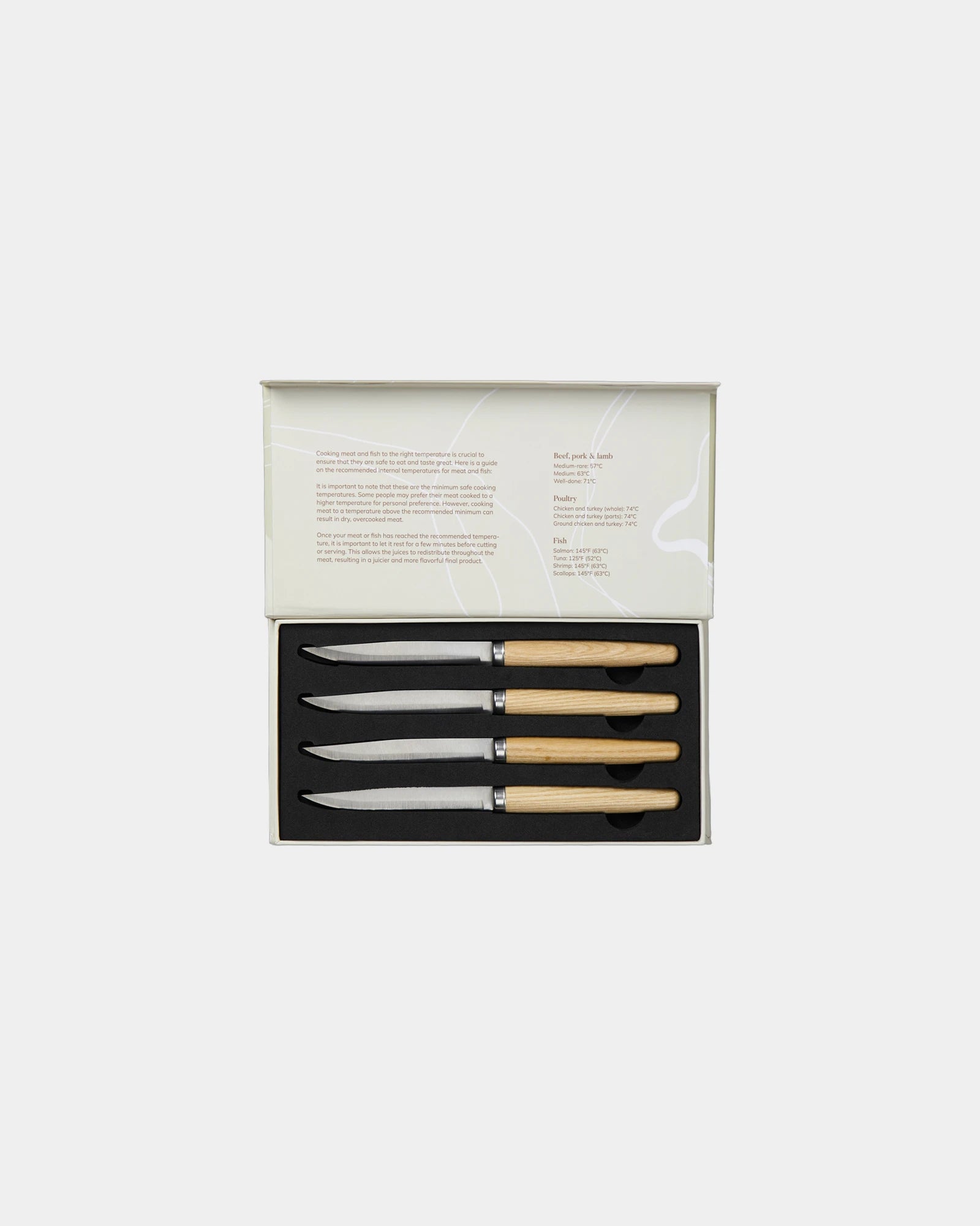 Set 4 coltelli acciaio inox Vinga Retro da personalizzare - 1