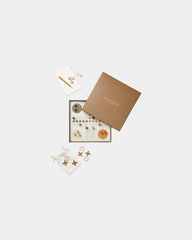 Set di giochi legno e carta Vinga Coffee da personalizzare - Marrone