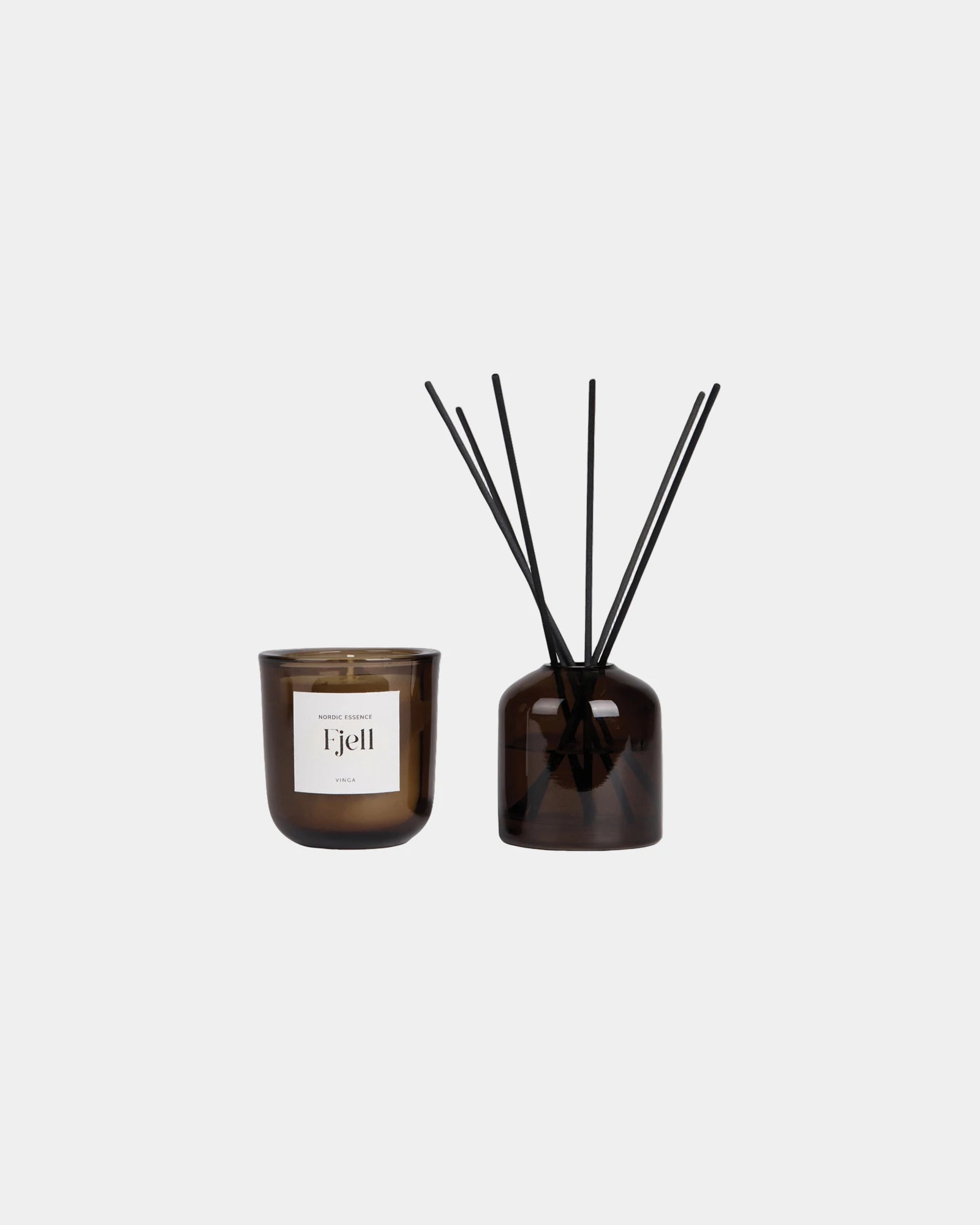 Set candela e diffusore Vinga Nordic da personalizzare - Bianco Panna