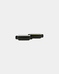 Duo pirofile in ceramica Vinga Monte da personalizzare - Nero