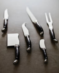 Set coltelli formaggio acciaio Gigaro da personalizzare - 4