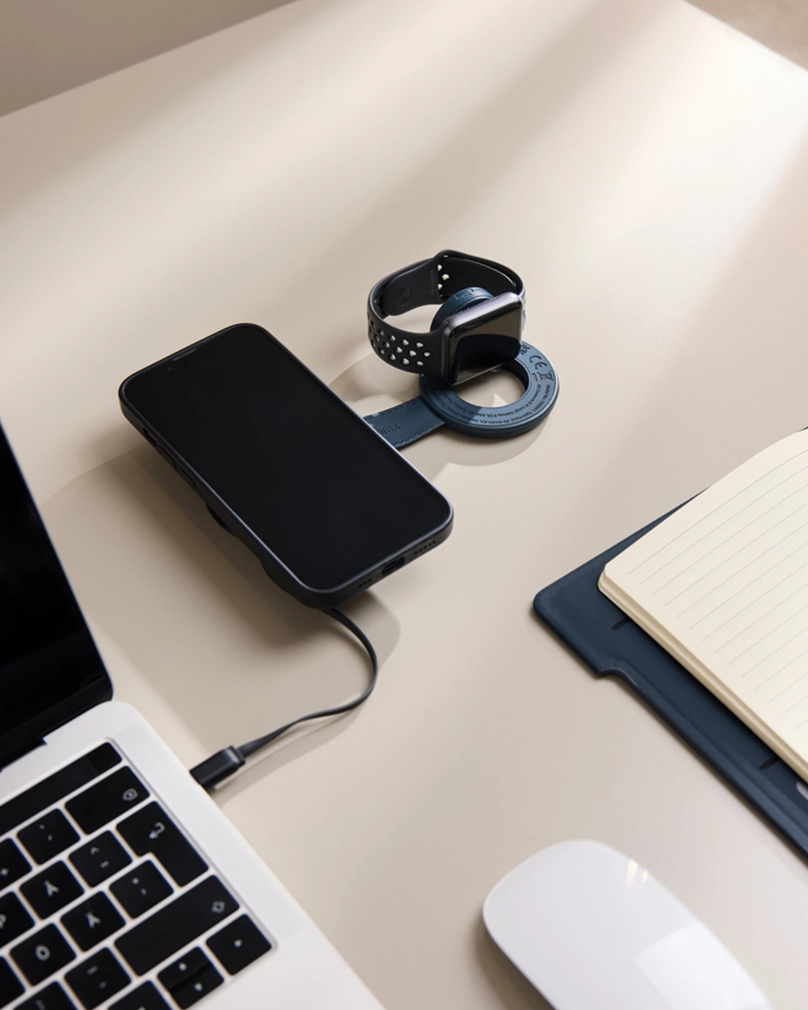 Caricatore wireless riciclato Baltimore da personalizzare - 32