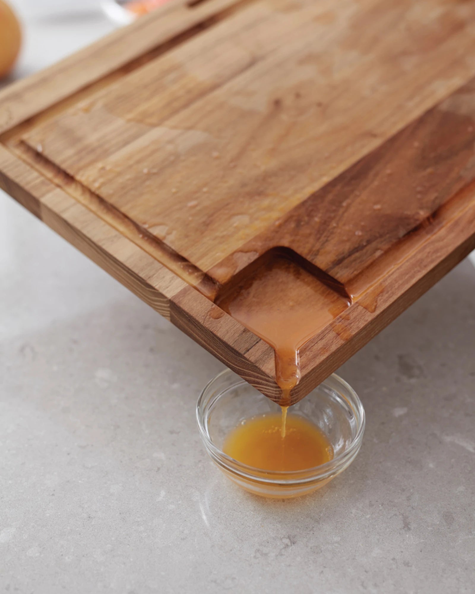 Tagliere in teak FSC Vinga Buscot da personalizzare - 6
