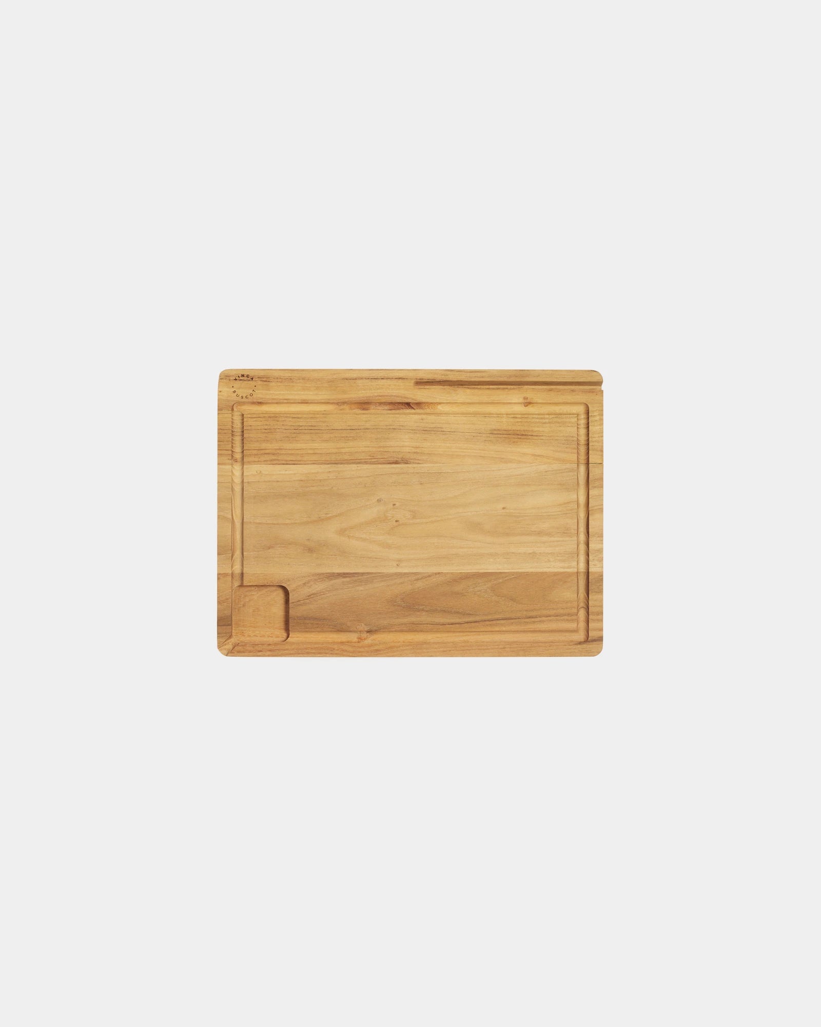Tagliere in teak FSC Vinga Buscot da personalizzare - 1