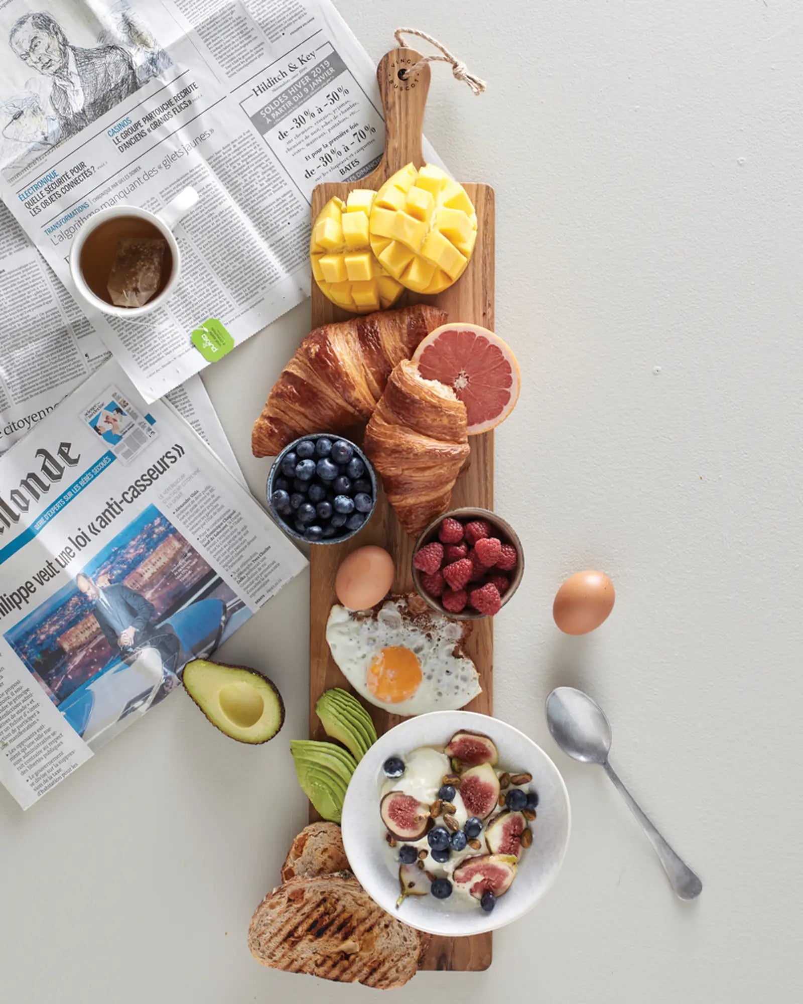 Tagliere teak FSC Vinga Buscot 75 cm da personalizzare - 3
