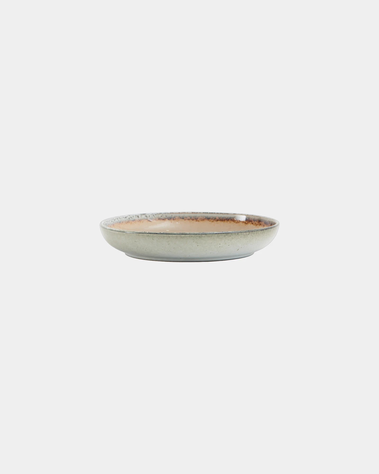 Insalatiera in gres Vinga Nomimono 31cm da personalizzare - Beige
