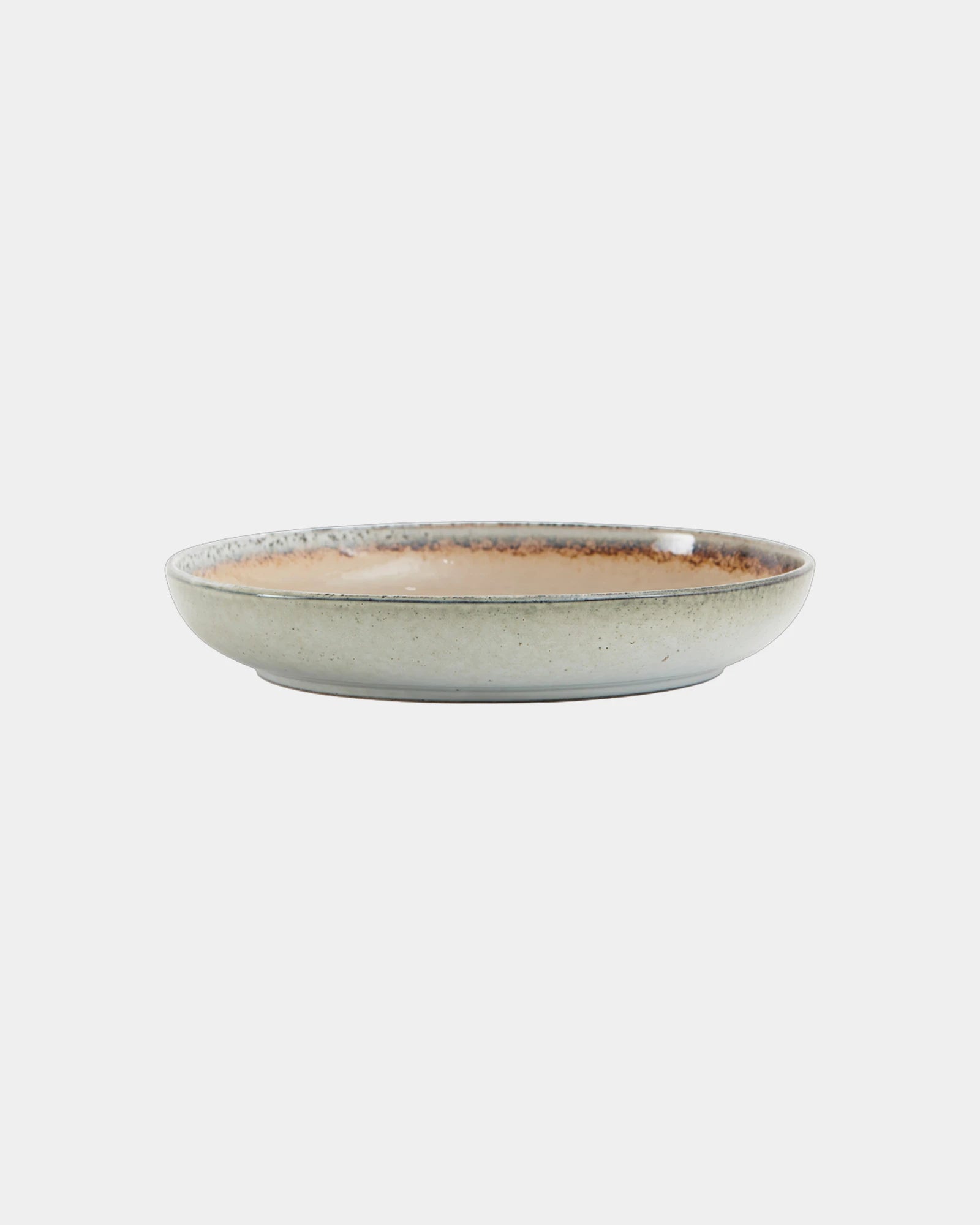 Insalatiera in gres Vinga Nomimono 31cm da personalizzare - Beige