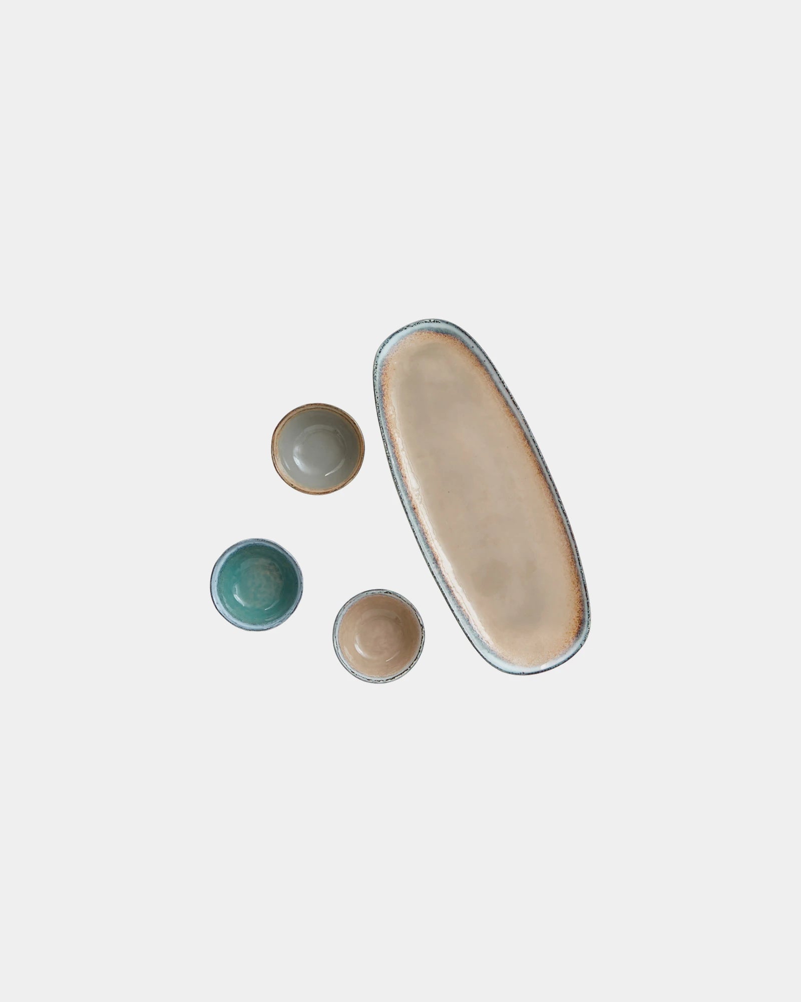 Set 3 ciotole gres Vinga da personalizzare - 1