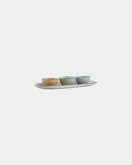 Set 3 ciotole gres Vinga da personalizzare - Beige