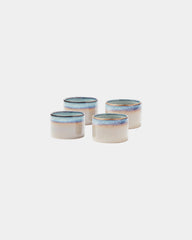 Set di 4 ciotole gres Vinga da personalizzare - Beige