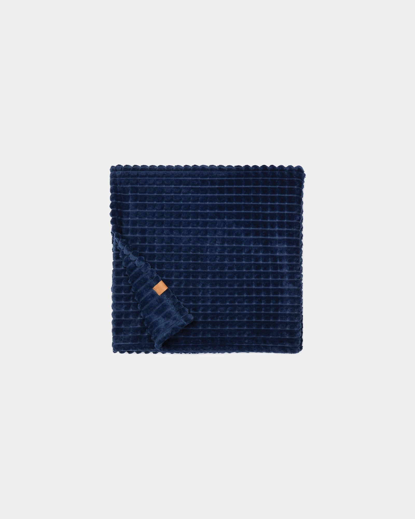 Plaid rPET certificato GRS Vinga Branson da personalizzare - Blu Navy
