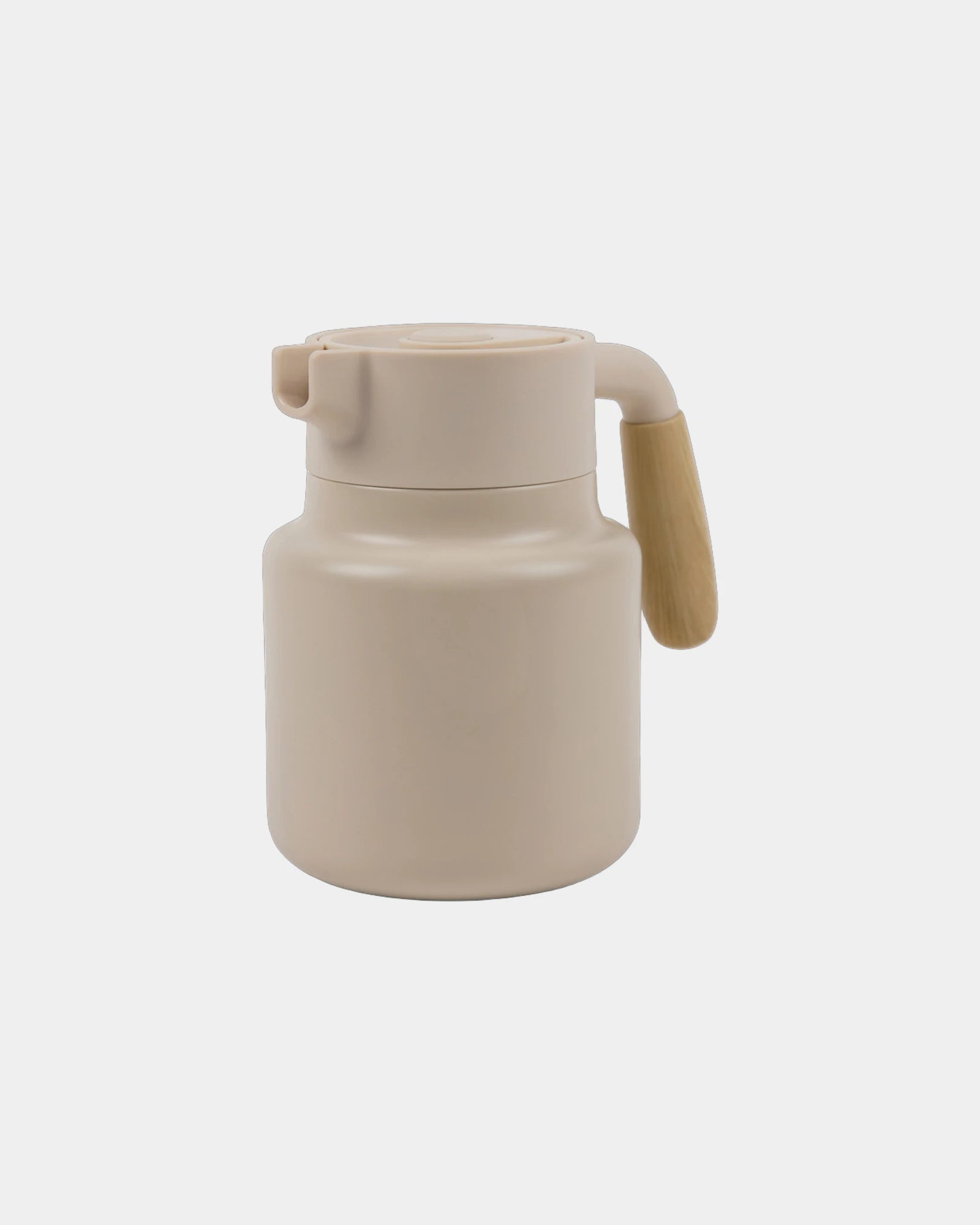 Caraffa termica acciaio riciclato Arbe da personalizzare - Beige