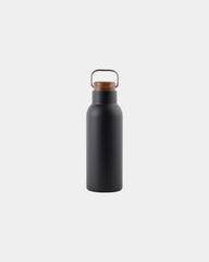 Bottiglia termica acciaio riciclato Ciro 580ml da personalizzare - Nero