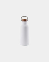 Bottiglia termica acciaio riciclato Ciro 580ml da personalizzare - Bianco