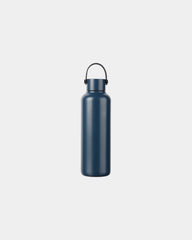 Borraccia termica acciaio riciclato Baltimore da personalizzare - Blu Navy