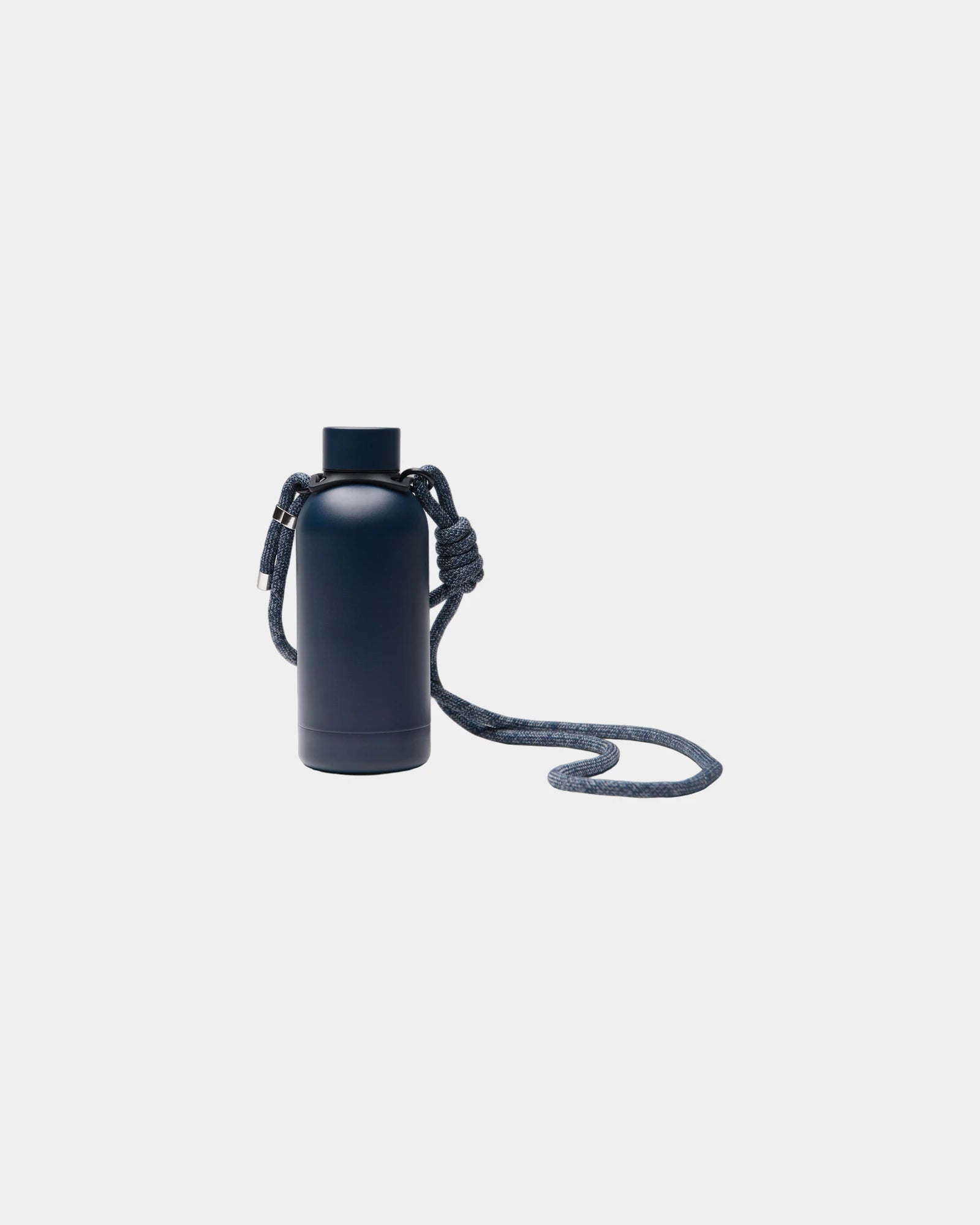 Borraccia termica acciaio riciclato Parks da personalizzare - Blu Navy