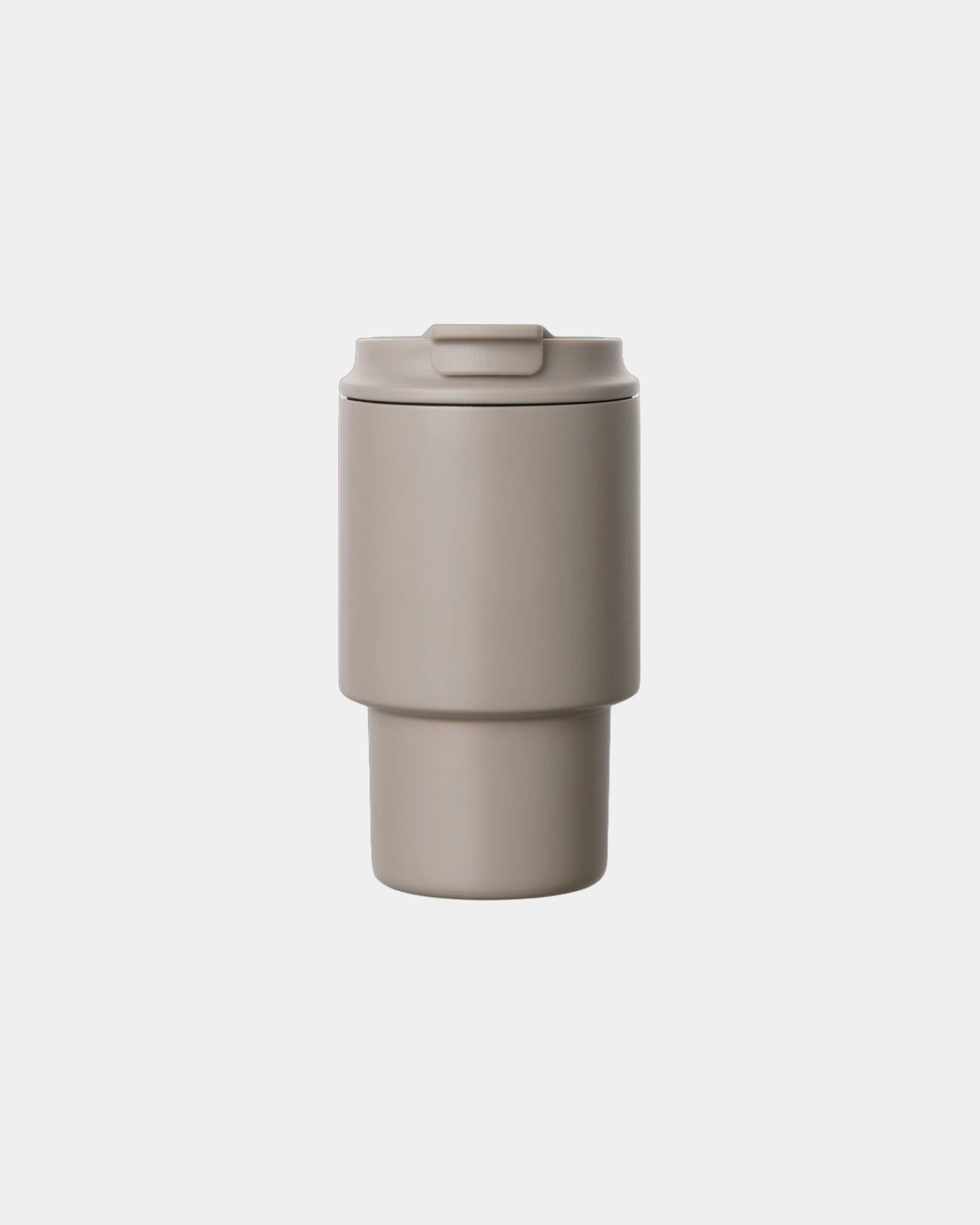 Tazza acciaio riciclato Vinga Nagano 350ml da personalizzare - Grigio écru