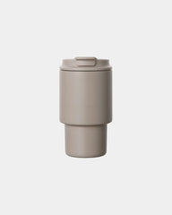 Tazza acciaio riciclato Vinga Nagano 350ml da personalizzare - Grigio écru