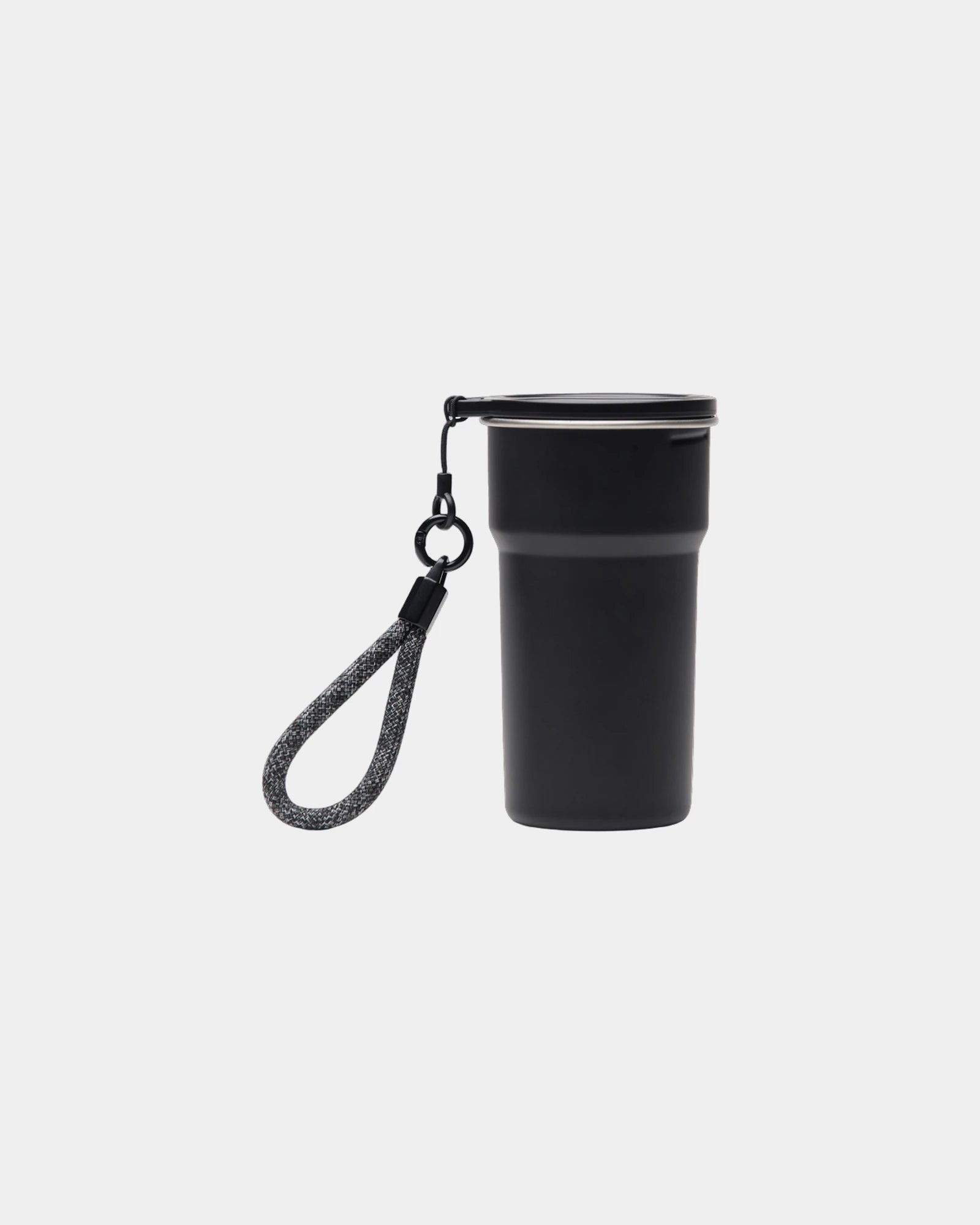Set 4 tazze acciaio riciclato Vinga Parks da personalizzare - Nero