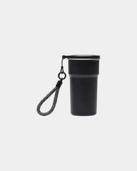 Set 4 tazze acciaio riciclato Vinga Parks da personalizzare - Nero