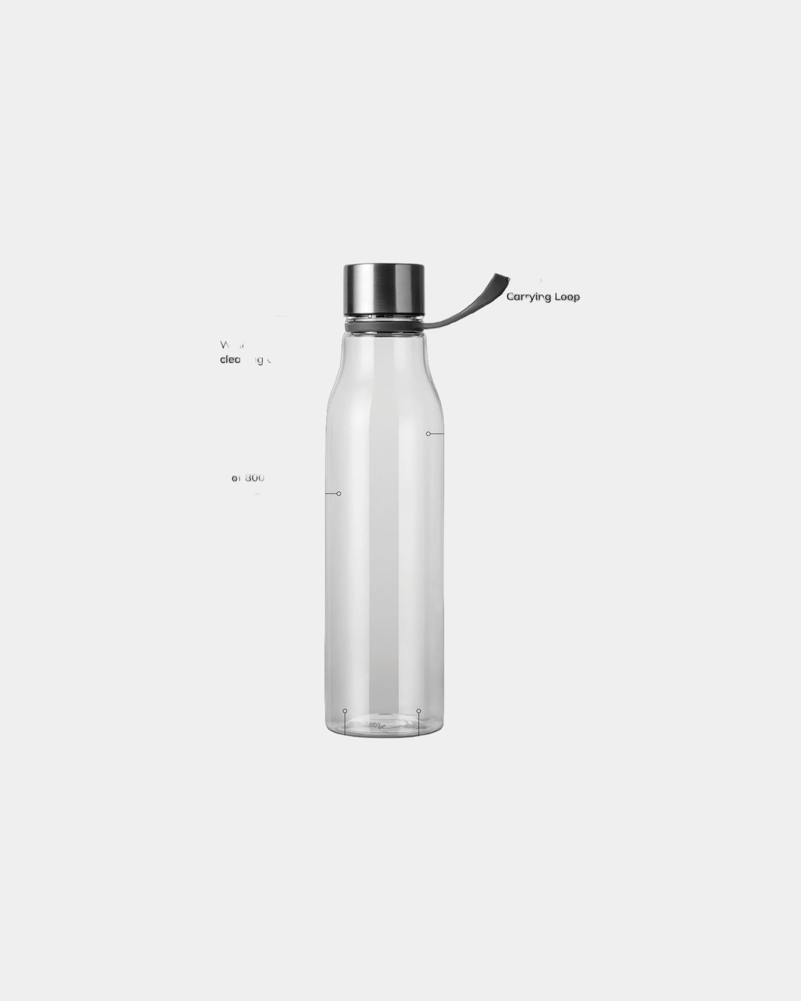 Borraccia RPET riciclato Vinga Lean 800ml da personalizzare - 1
