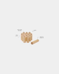 Gioco di birilli FSC legno Vinga Muge da personalizzare - 2