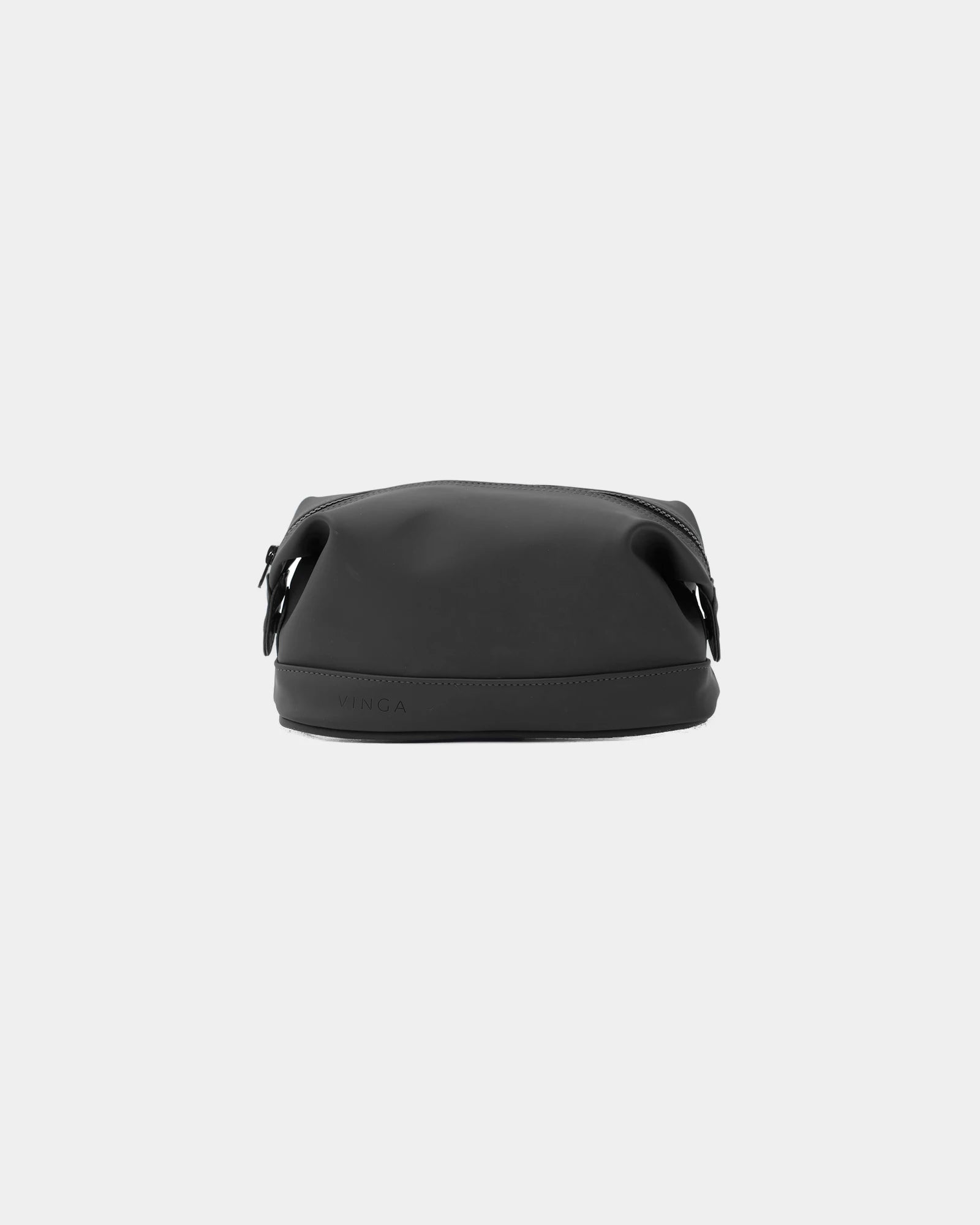 Beauty case nabuk-PU Vinga Baltimore da personalizzare - Nero