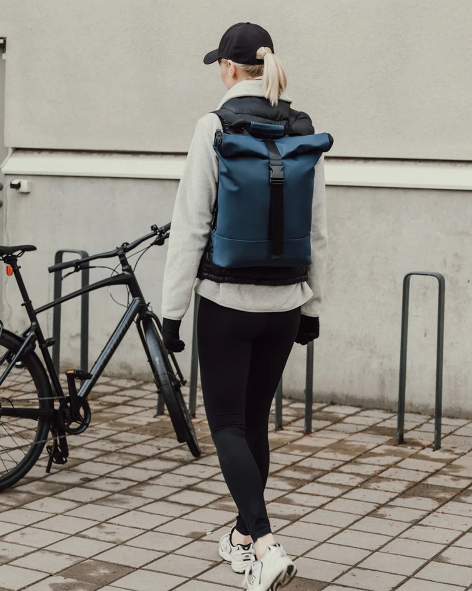 Zaino borsa bici PU riciclato Baltimore da personalizzare - 38