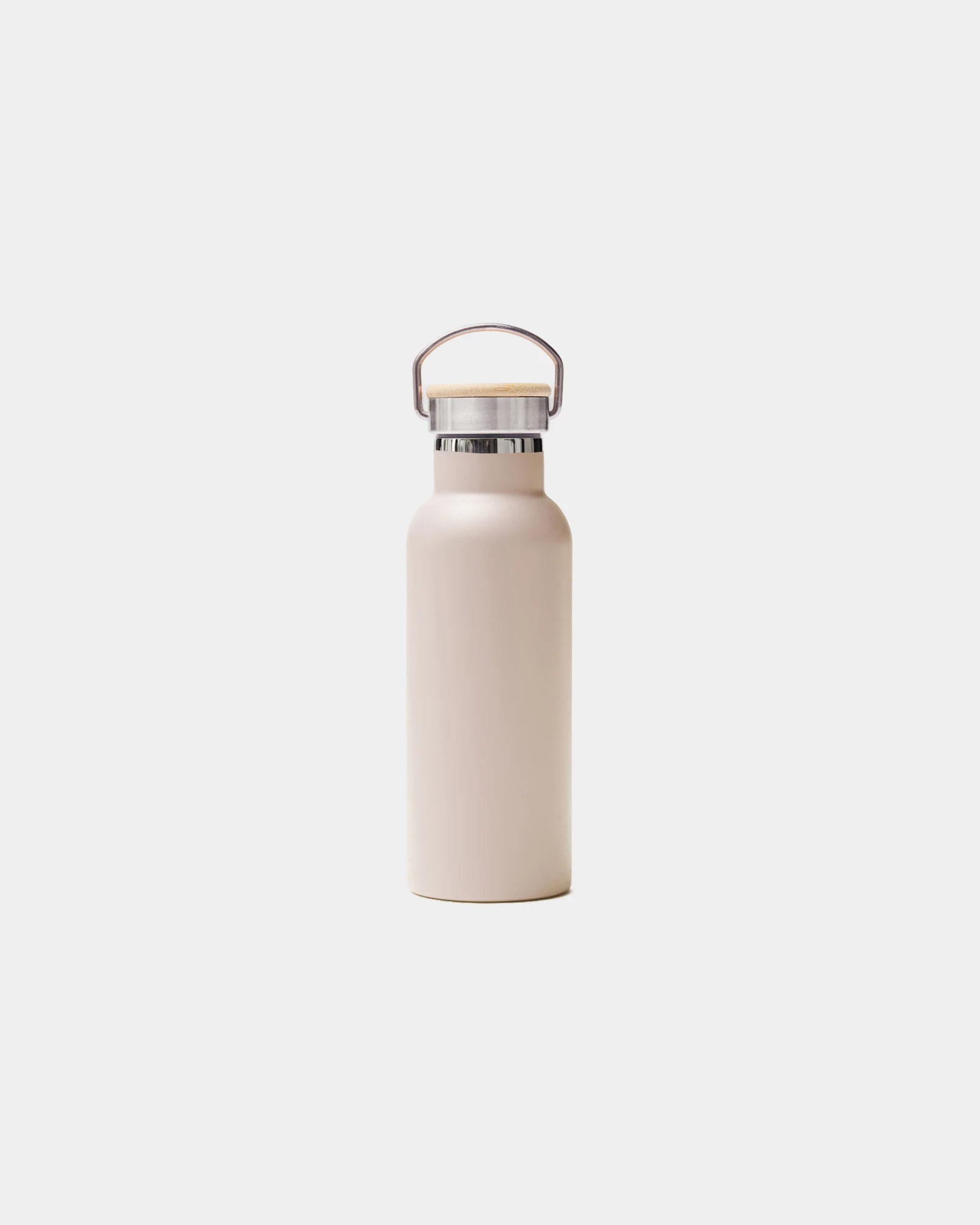 Borraccia termica acciaio inox Miles 500ml da personalizzare - Beige