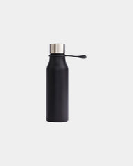 Borraccia termica acciaio inox Lean 450ml da personalizzare - Nero