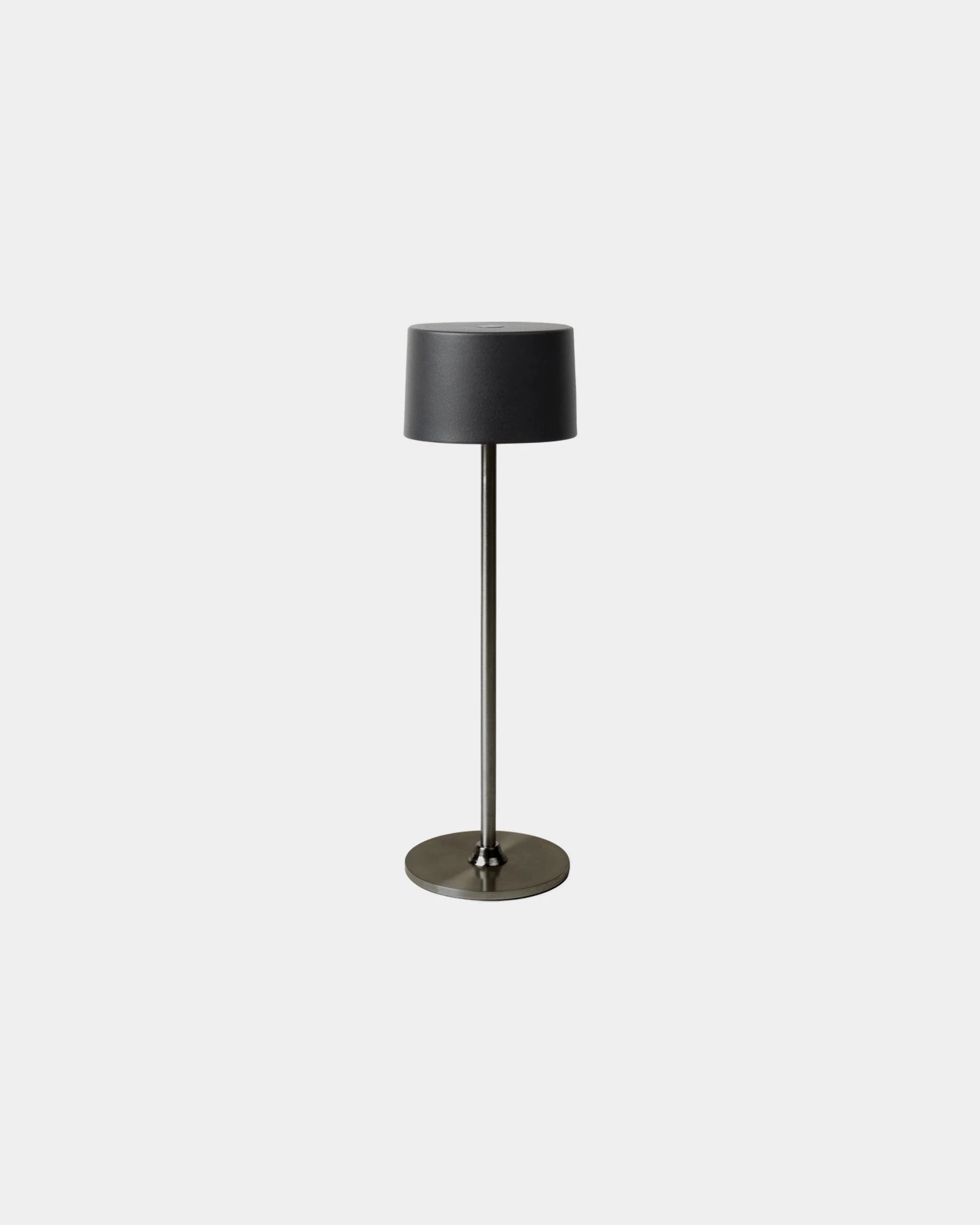 Lampada da tavolo ABS riciclato Nauro da personalizzare - Antracite