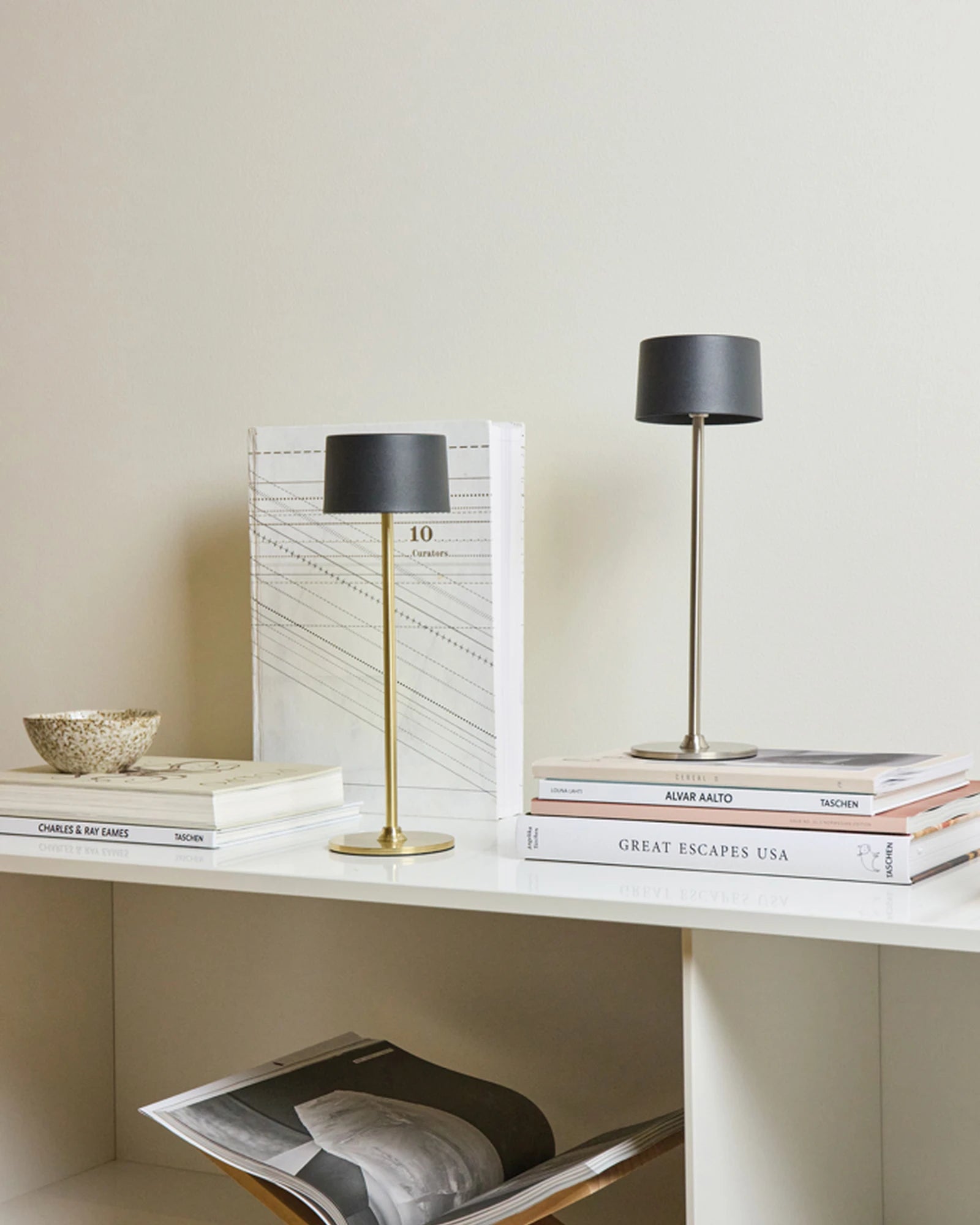 Lampada da tavolo ABS riciclato Nauro da personalizzare - 2