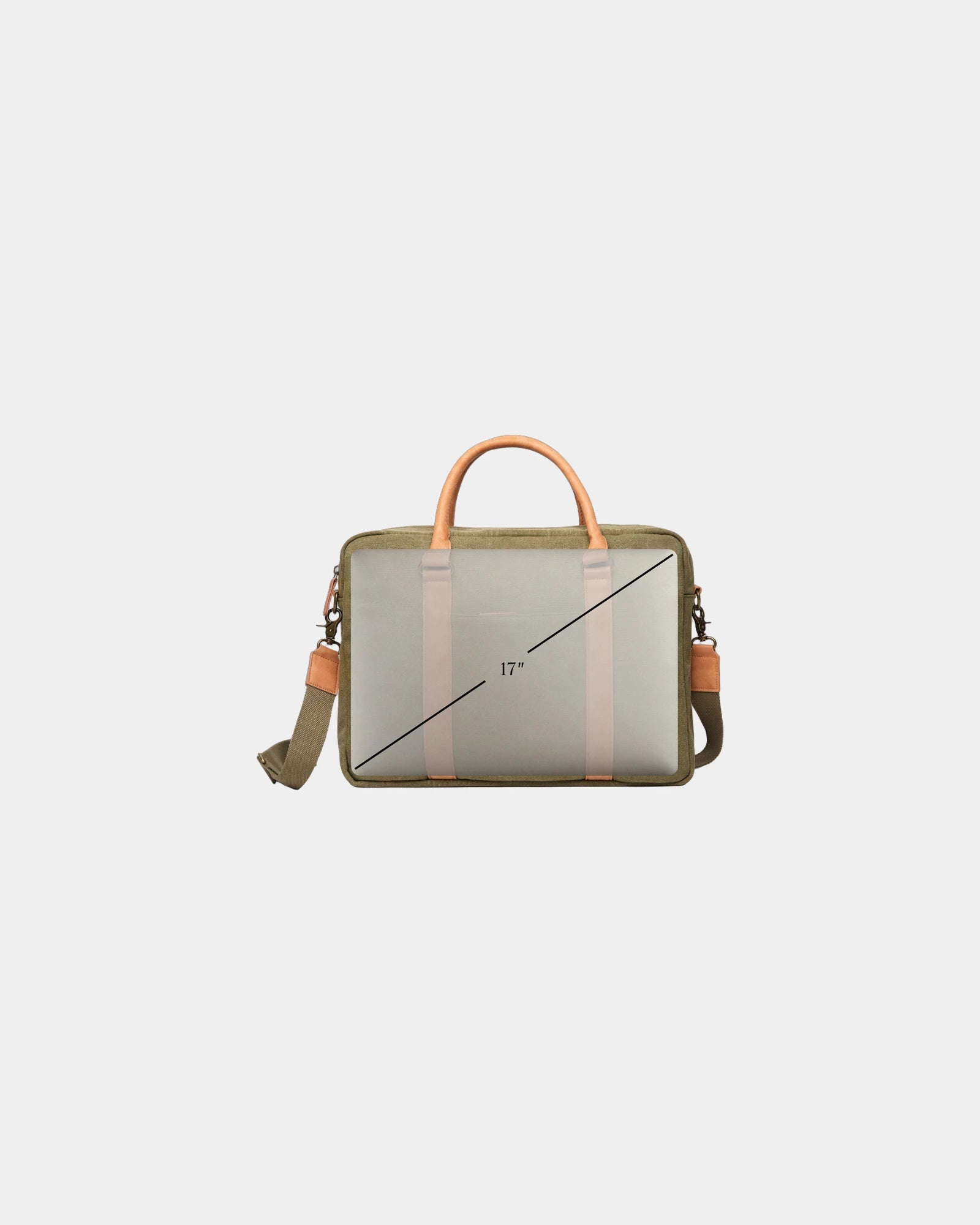 Custodia laptop riciclata Vinga Bosler 17" da personalizzare - 3