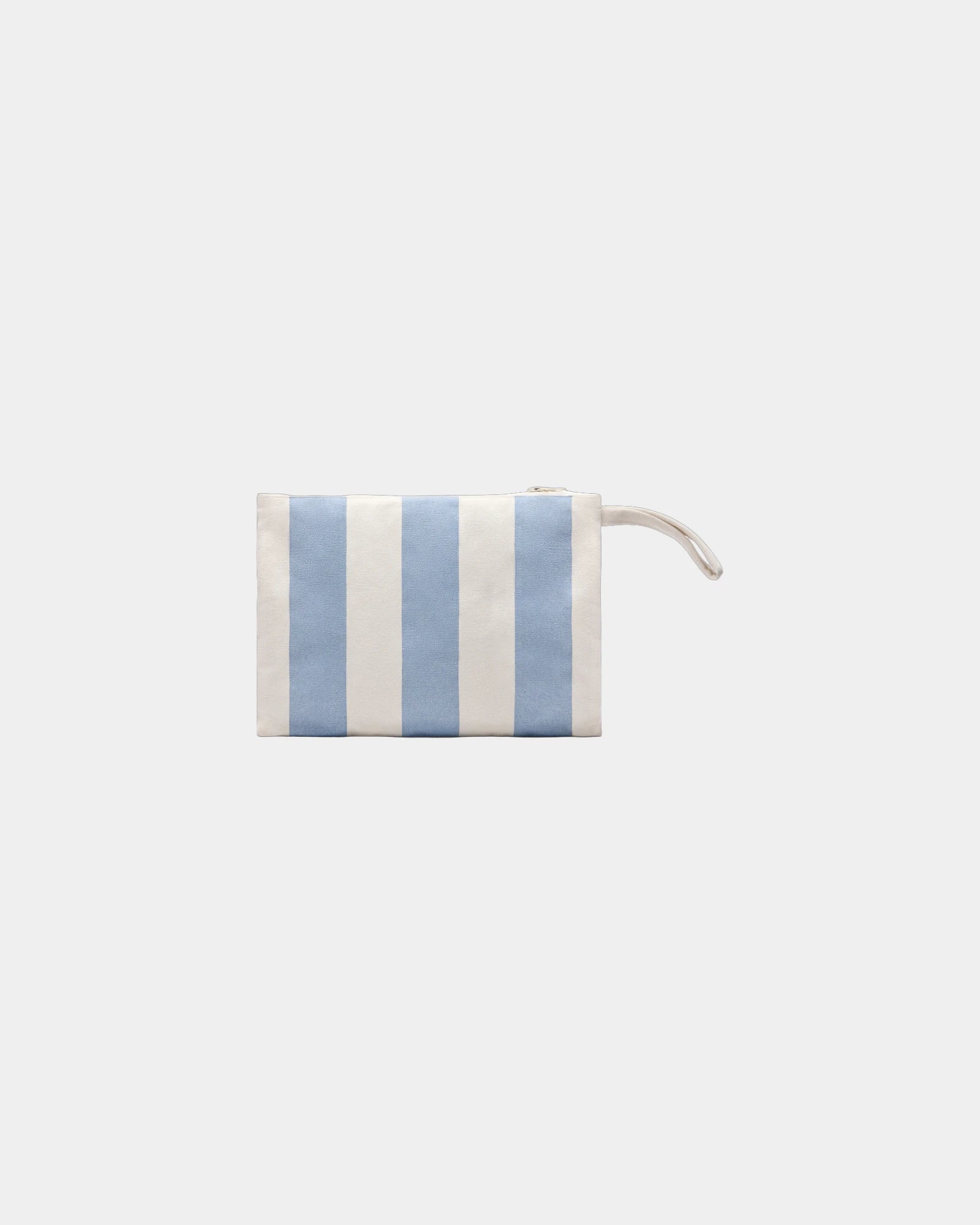 Trousse da toilette cotone riciclato Lagoa da personalizzare - Blu chiaro