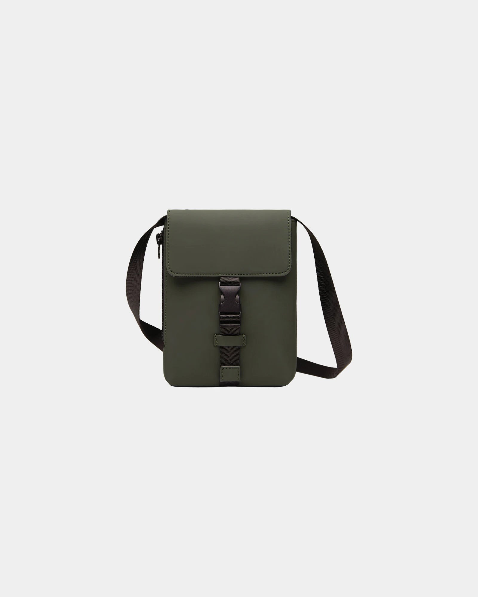 Borsa a tracolla riciclata Vinga Baltimore da personalizzare - Verde