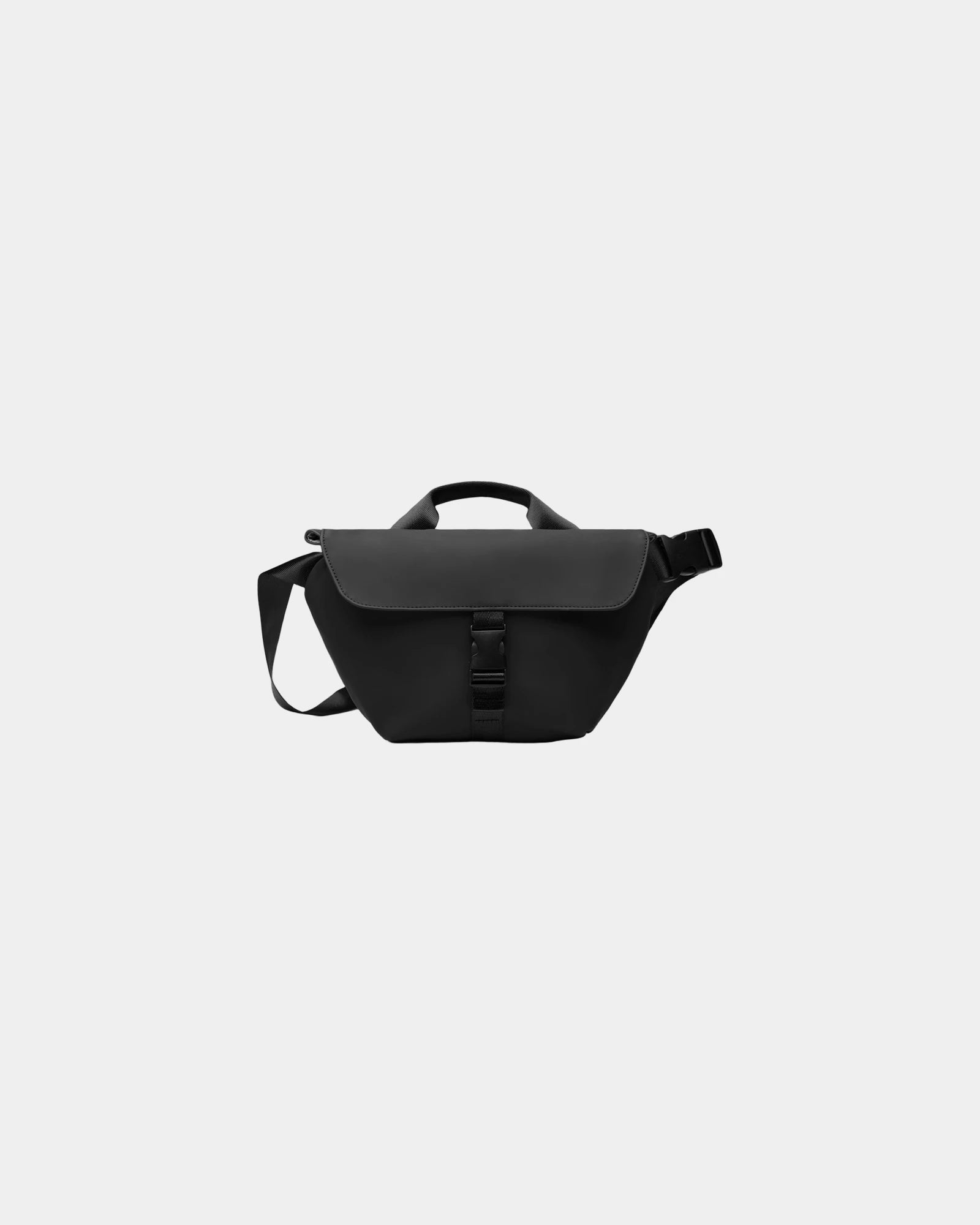 Borsa a tracolla riciclata Vinga Baltimore da personalizzare - Nero