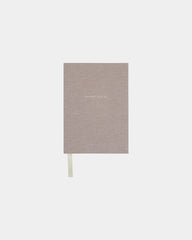 Taccuino carta riciclata GRS Thankfulness da personalizzare - Beige