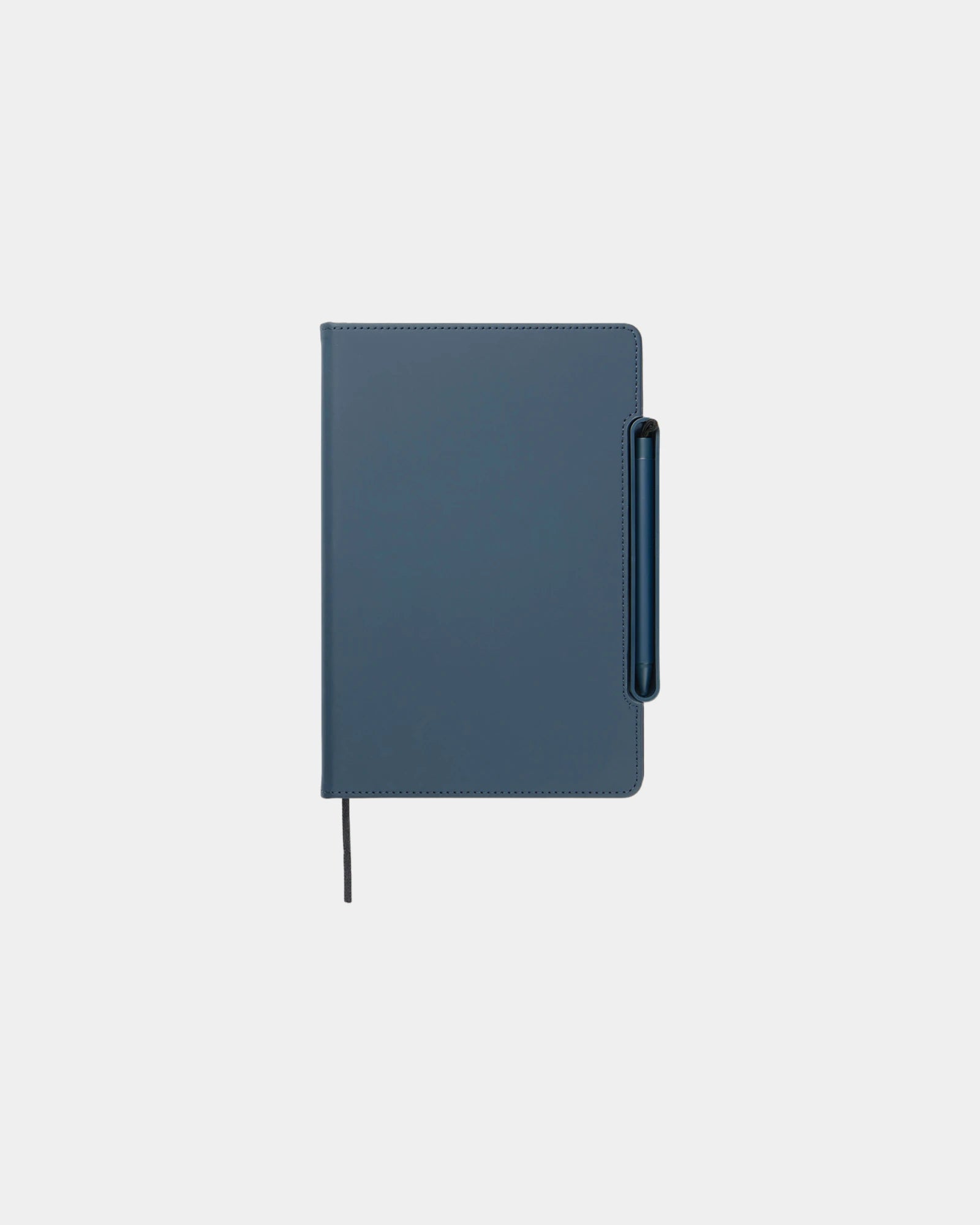 Taccuino ricaricabile riciclato Baltimore 4-in-1 da personalizzare - Blu Navy