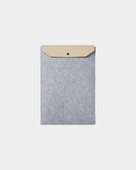 Custodia laptop 15" feltro riciclato Albon da personalizzare - Grigio