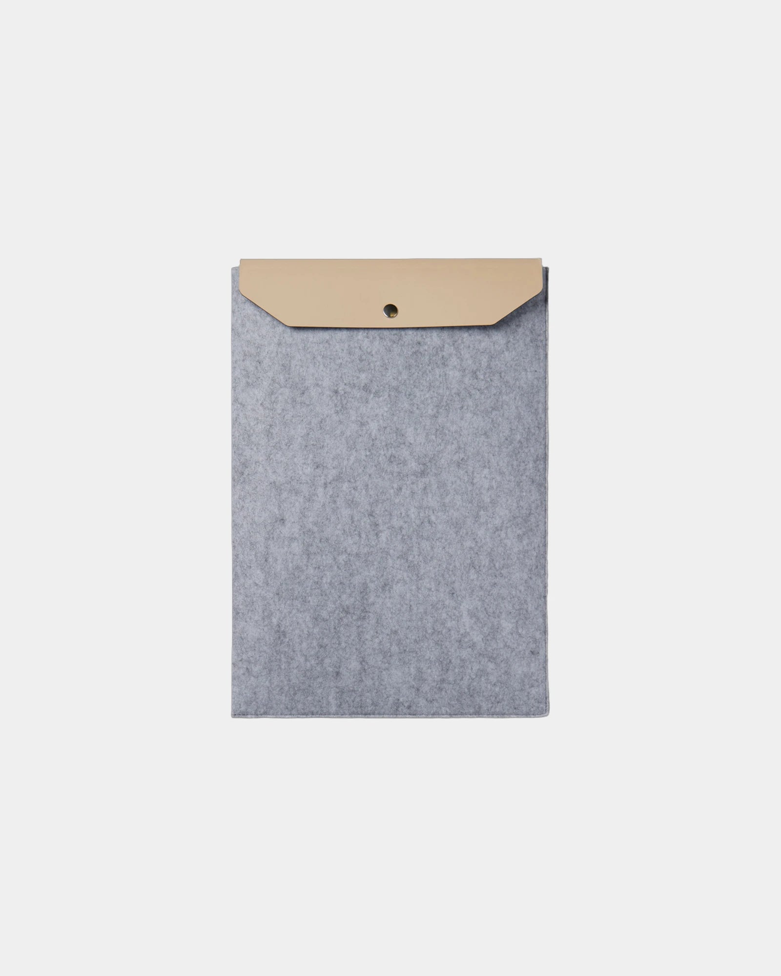 Custodia laptop 17" feltro riciclato Vinga da personalizzare - Grigio